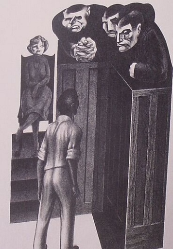 JOHNWILSONTheTria1951.jpg - The Trial by John Wilson. 1951.